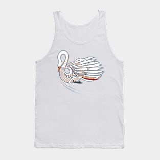 Celtic Swan Tank Top